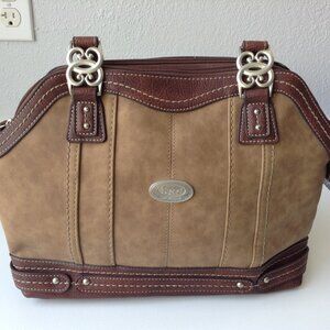 ⭐B.O.C. FAUX LEATHER HANDBAG in Brown - LIKE NEW⭐